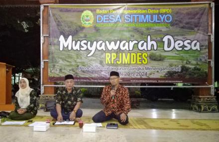 Musdes RPJMDes Tahun 2019-2024